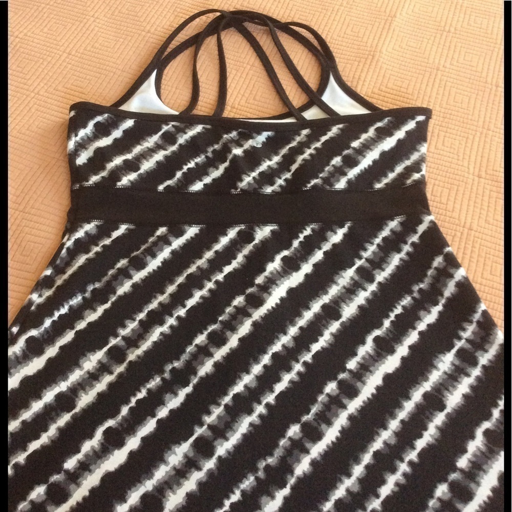 Soybu Black And White Yoga Dress/Top - Picture 2 of 3